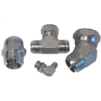 Carbon Steel and Stainless Steel (SS) Hydraulic Adapters
